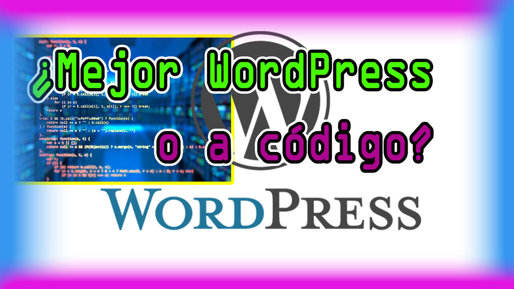 Es mejor hacer una página con WordPress o a código